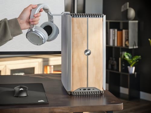 Image of Corsair ONE i500 Gaming PC - Liquid Cooled Intel Core i9-14900F CPU - NVIDIA GeForce RTX 4070 Super GPU - 32GB Vengeance DDR5 Memory - 1TB M.2 SSD - Wood Bright