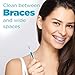 GUM Proxabrush Go-Betweens - Wide - Interdental Brushes - Soft Bristled Dental Picks for Plaque Removal Health - Safe for Braces & Dental Devices, 10ct (Pack of 6)