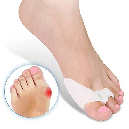 STRAIGHT Silicone Toe Separator Bunion Corrector For Women Men Toe Thumb Straightener Bunion Splint Big Toe Stretcher, Shoe Bite Protector, Toe Spacer, Toe Spreader
