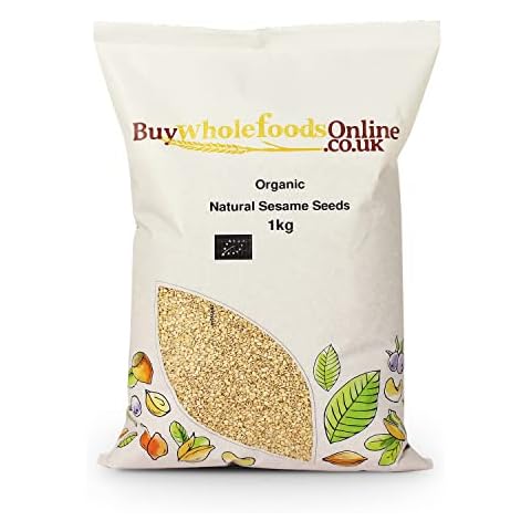 Organic Natural Sesame Seeds 1kg (BWFO) Cover