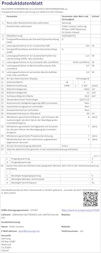 Samsung QLED 4K Q60T 138 cm (55 Zoll) (Quantum Dot, Dual LED, Quantum HDR) [Modelljahr 2020]