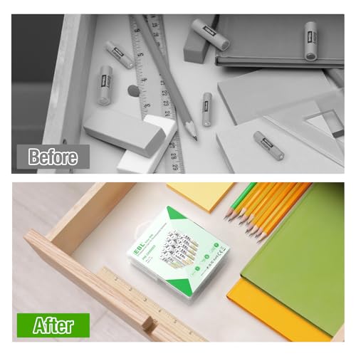 image for EBL Rechargeable Batteries Combo, AA 2800mAh (10 Pack) and AAA 1100mAh