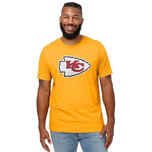 Image of FOCO Men's NFL Team Primary Logo Black Short Sleeve T-Shirt