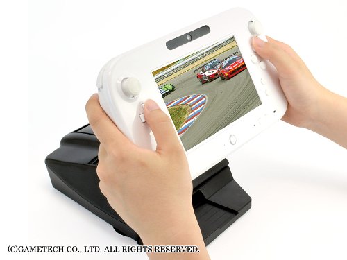WiiU GamePad用ハンドルアタッチメント『ドライビングスタンドU』 9jupf8b Amazon | WiiU GamePad用ハンドルアタッチメント『ドライビング