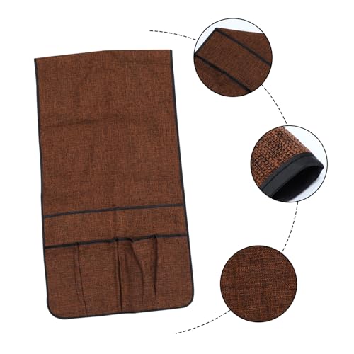 Support télécommande durable en tissu résistant pour accoudoir de salon - 6