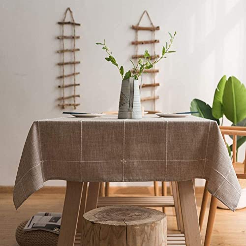 Nappe essuyer imperméable grise 135x180 protection de table durable - 4