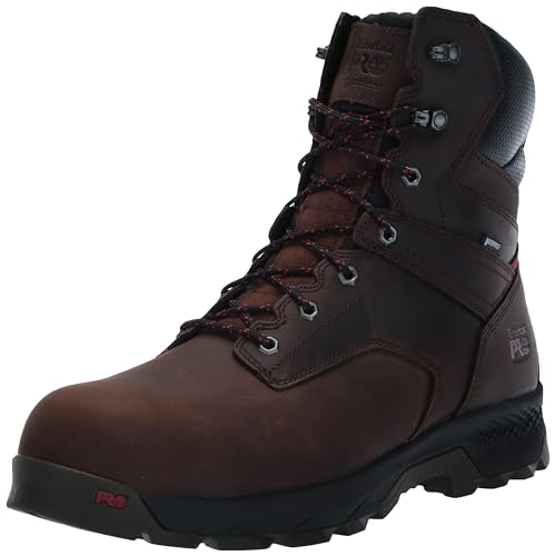 Timberland PRO �����Y TiTAN EV 8�C���` �R���|�W�b�g���S�ܐ� �h�� �f�M �H�Ɨp��ƃu�[�c�A�u���E��-2024 �V�A13 W US