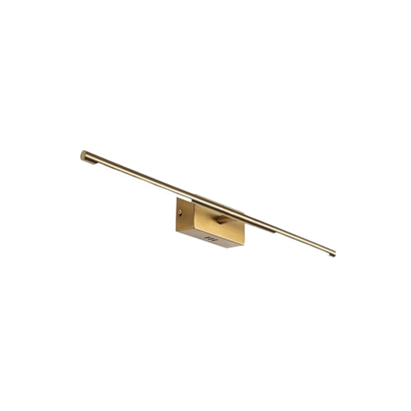 Lámpara de baño moderna sobre espejo, barra de luz de tocador posmoderna, aplique de baño LED simple nórdico, accesorios de iluminación, luces de imagen de 2800k para baño