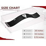 RDX Arm Blaster Biceps Triceps, 23” Aluminum Fitness Curl Support Isolator, Weightlifting Muscle Gains Big Arms Extension Builder, Adjustable 42” Strap, 6MM Neck Pad, Curved Design, Thick Padding - Image 3