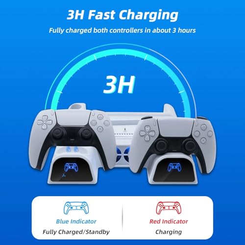 Image of New World Multifunction Cooling Stand for PS5 /PS5 Slim /PS5 Pro,for PS5 Controller Charger Charging Stand for All PS5 Console PS5 /PS5 Slim /PS5 pro Disc & Digital Editions