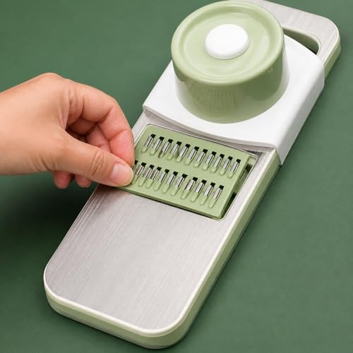 Mandolina y Cortador de Alimentos de Acero Inoxidable miniatura 6