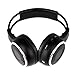 Sportsmax 2 Pack of Two Channel Folding Universal Rear Entertainment System Infrared Headphones Wireless IR DVD Player Head Phones for in Car TV Video Audio Listening