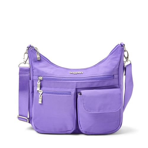 Image of Baggallini Modern Everywhere Crossbody Bag for Women 11x9x4.5 Rfid Hobo Bag