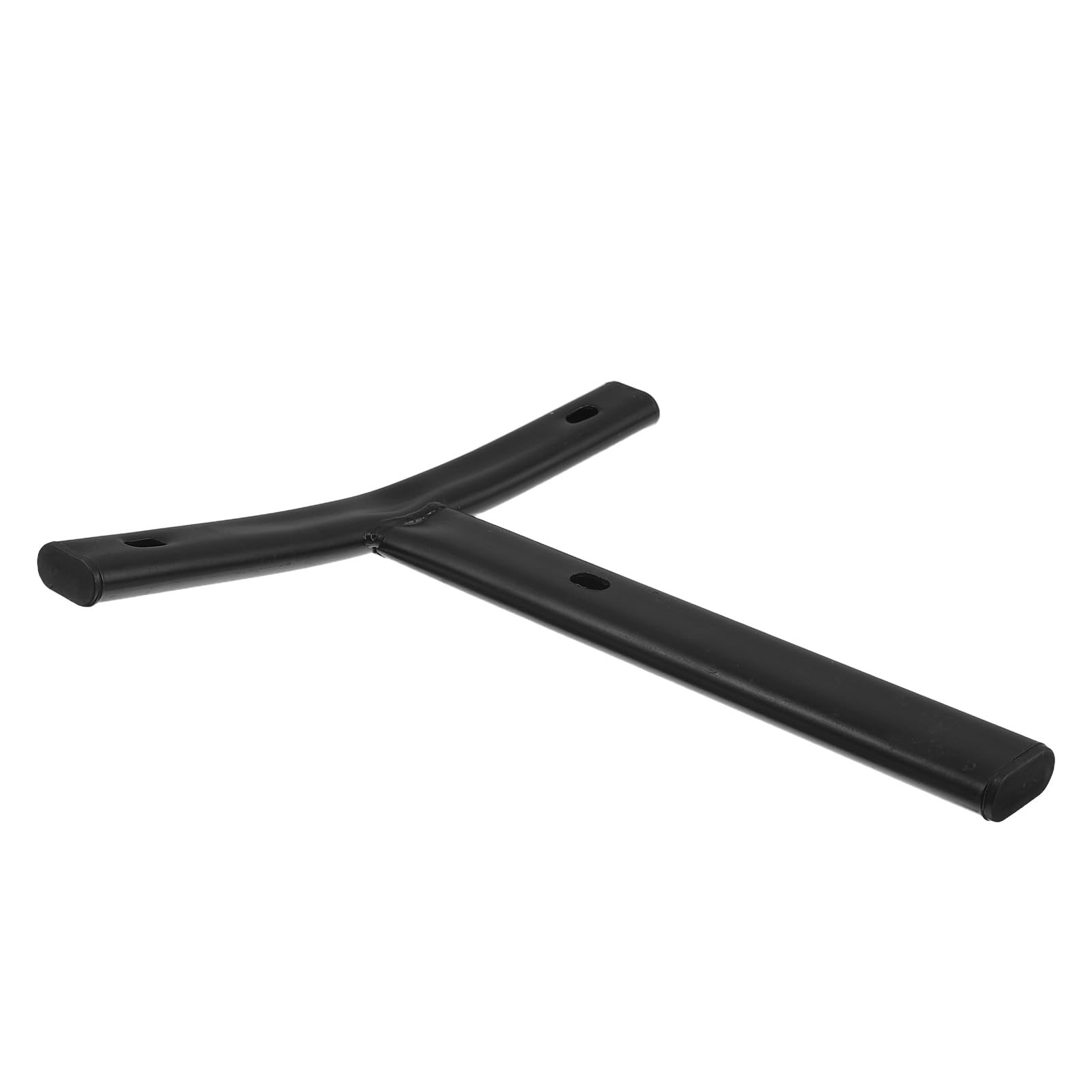 Barre de support de dossier pivotante acier inoxydable T chaise bureau noire