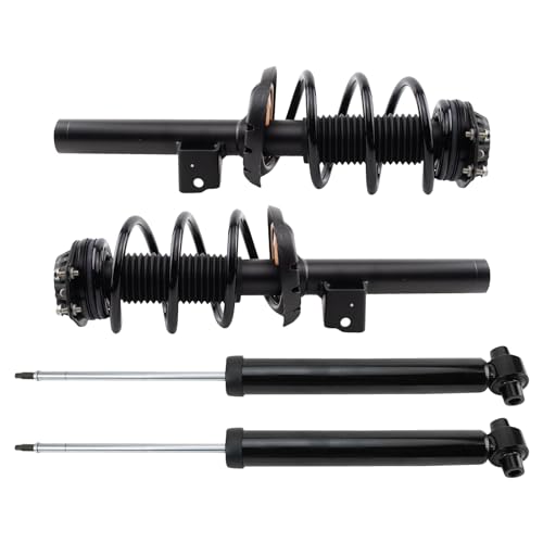 Image of TRQ Front and Rear Complete Strut Assembly & Shock Absorber Kit Complete Strut & Coil Spring Assembly Compatible with 2016-2020 Buick Envision
