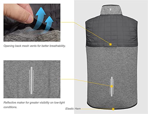 Little Donkey Andy Men's Lightweight Golf Vest Warm Outdoor Sleeveless Jacket for Hiking Travel Running Casual - Image 6