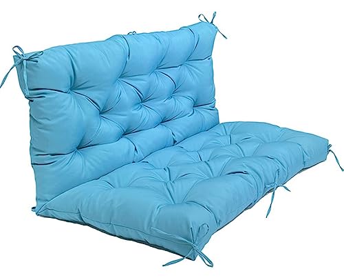 Coussin balancelle extérieur imperméable pour protéger le dos sur banc de patio