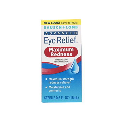Bausch + Lomb Advanced Eye Relief Maximum Redness Relief Eye Drops 0.5 fl oz (15 mL)
