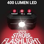 Démarreur de saut de batterie de voiture, Batterie de puissance portable 2000A Boîte de saut Peak pour moto jusqu'à 7L Gaz & 4L Diesel 3 Modes Lampe de poche et pinces Jumper de sécurité