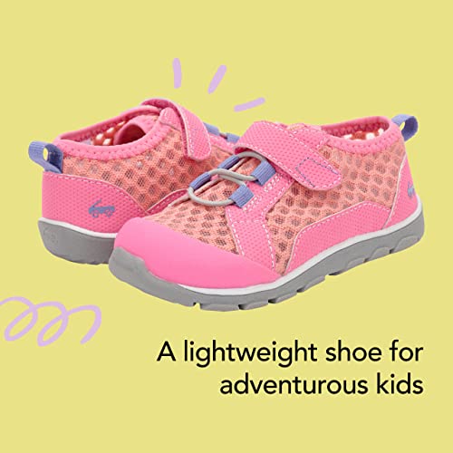 See Kai Run - Anker Water-Friendly Active Shoe for Little Kids, Coral/Multi, Little Kid 114