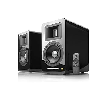 Airpulse A100 – Enceintes bibliothèque 2.0 Actives Bluetooth et Entrée Optique 100W – Amplificateur Intégré, Sortie… - Les Beatles, Paul McCartney, John Lennon, RIngo Starr, George Harrison