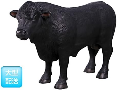 Amazon アニマルビッグフィギュアシリーズ 小型 アンガス 牛 等身大フィギュア フィギュア ドール 通販