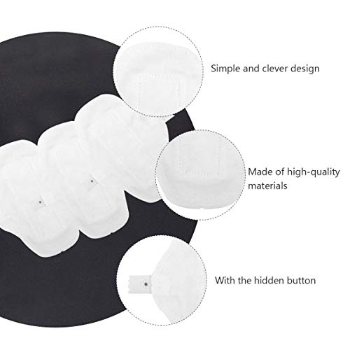 3Pcs Absorventes Higiênicos Reutilizáveis â€‹â€‹Absorventes Menstruais Bambu Pano Carvão Absorventes