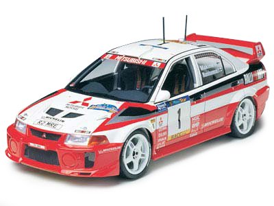 タミヤ 1/24 スポーツカーシリーズ No.203 三菱 ランサー エボリューション V WRC プラモデル 24203