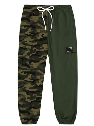 Image of SANGTREE Girls & Womens Drawstring Cargo Jogger Pants,3 Years - Women 3XL