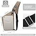 KUTQI Sling Bag Shoulder Bag Anti-Theft Crossbody Bag for Women Men Sling Backpack Travel Essentials for Travel Casual(Coffee)