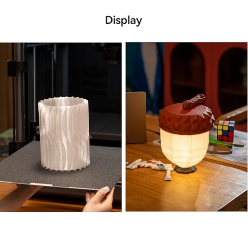 Image of Creality Hyper PC Filament 1.75mm 1KG, Clear Polycarbonate Filament for High-Speed Printing up to 300mm /s, High Heat Resistance, Tough and Impact Resistant, Fits Most 3D Printers