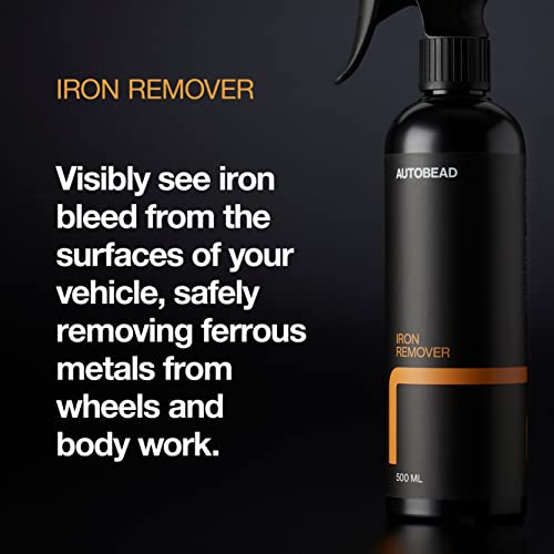 Autobead Iron Remover 500ml Car Exterior Wheels Body Metal Alloy Spray Cleaner - Image 3