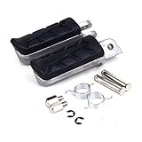 Hochwertig und sehr langlebig JFG RACING Vordere Fußrasten Pedale für h.o.n.d.a XL125 CB250 VT250 VTR250 CB400 NT400 CB500 CBF500 CB600R