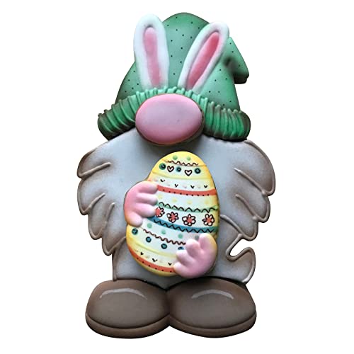 Keniao Easter Gnome Puzzle Cookie Cutters, 7.3" Tall, 5 Pcs, Stainless Steel, By J.cookies (Easter) #TOP1