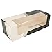 Produktbild García de Pou 204.76 Gebäckboxen mit Fenster, 275 g/m², 26 x 11 x 8 cm, 50 Stück, Weiß