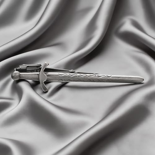 Image of Yoursfs Vintage Scottish Sword Tie Clips for Men Personalised Tie Clips Funny Sword Tie Bars Unique Cool Tie Pin for Men's Jewelry