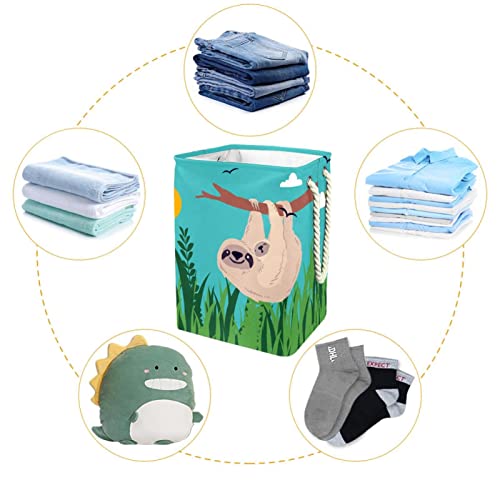 Panier à linge imperméable grand format et pliable avec poignées