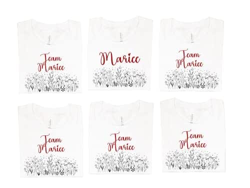 T-shirt EVJF team mariée, Enterrement vie de jeune fille, idée cadeau