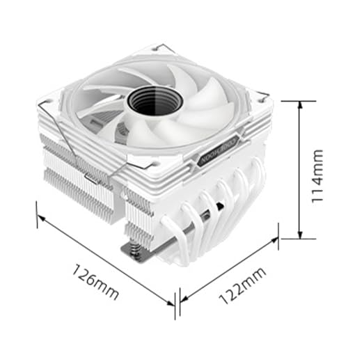 Refroidisseur d'air CPU 6 caloducs pour stopper les baisses de performance