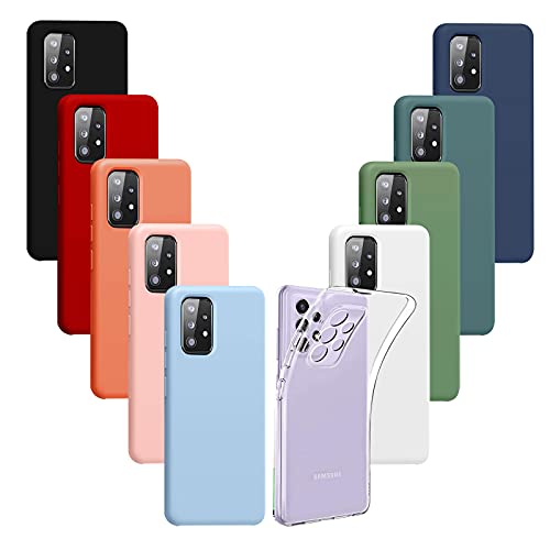 Jilicsan 10X Fundas para Samsung Galaxy A52s/A52 Cover