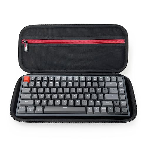 Analog Cases Étuis pour Clavier mécanique - Étui Rigide Unison Ultra léger, Noir, Keychron K2 / Razer BlackWidow V3, Étui Rigide