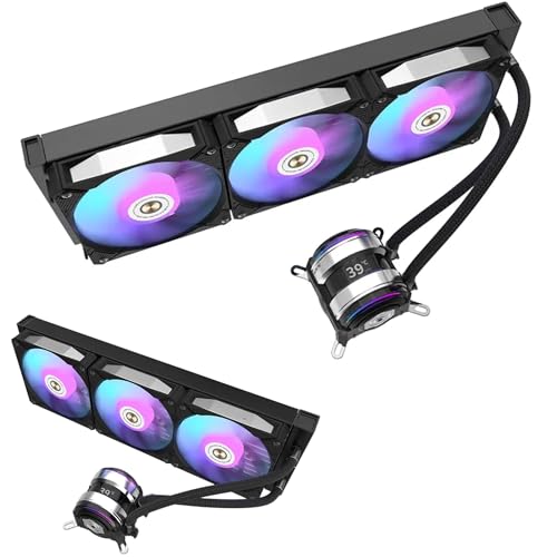 Watercooling CPU 360 mm RGB SIMPLETEK pour stopper la surchauffe PC