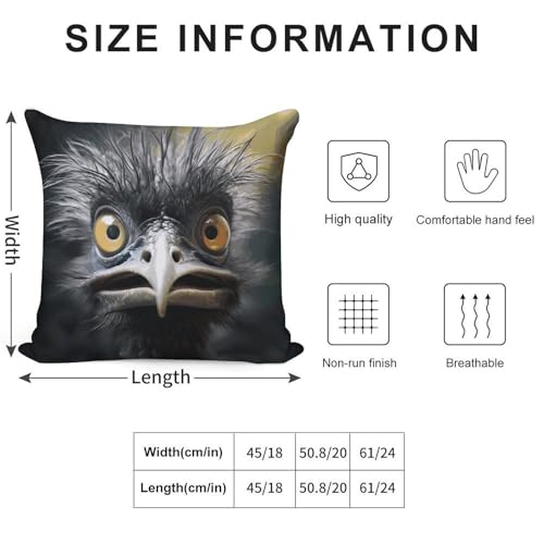 Fundas de cojín decorativas Emu para transformar tu sofá y sala de estar en invierno 3