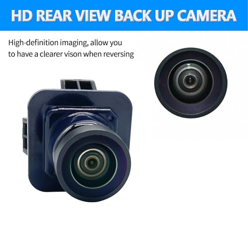 Image of Rear View Back Up Camera Compatible with Ford F250 F350 F450 F550 Super Duty 2015-2016 Reverse Park Assist Backup Camera Replaces FC3Z-19G490-A FC3Z-19G490-B