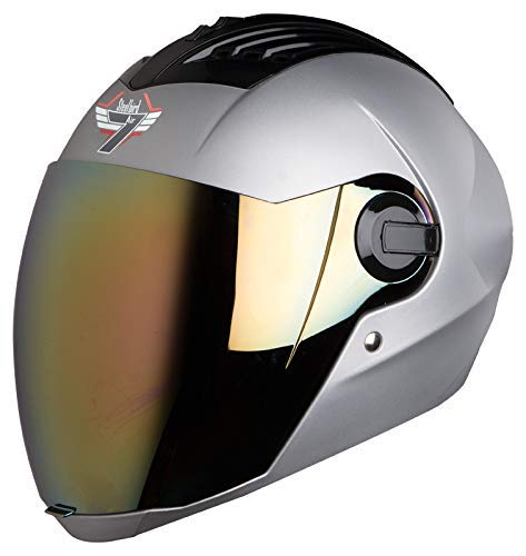 Steelbird Sba-2 7Wings Isi Certified Motorcycling Full Face Helmet Fitted With Clear And Extra Chrome Visor (B07FZ2QTF2) Amazon Price History, Amazon Price Tracker