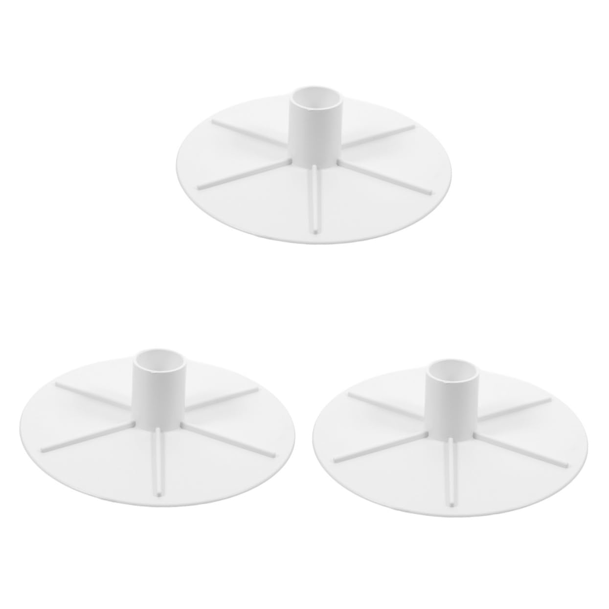 SUPVOX 3piezas Adaptador De Placa para Skimmer De Piscina Placa De Vacío para Skimmers De Accesorio De Instalación y Durabilidad para De