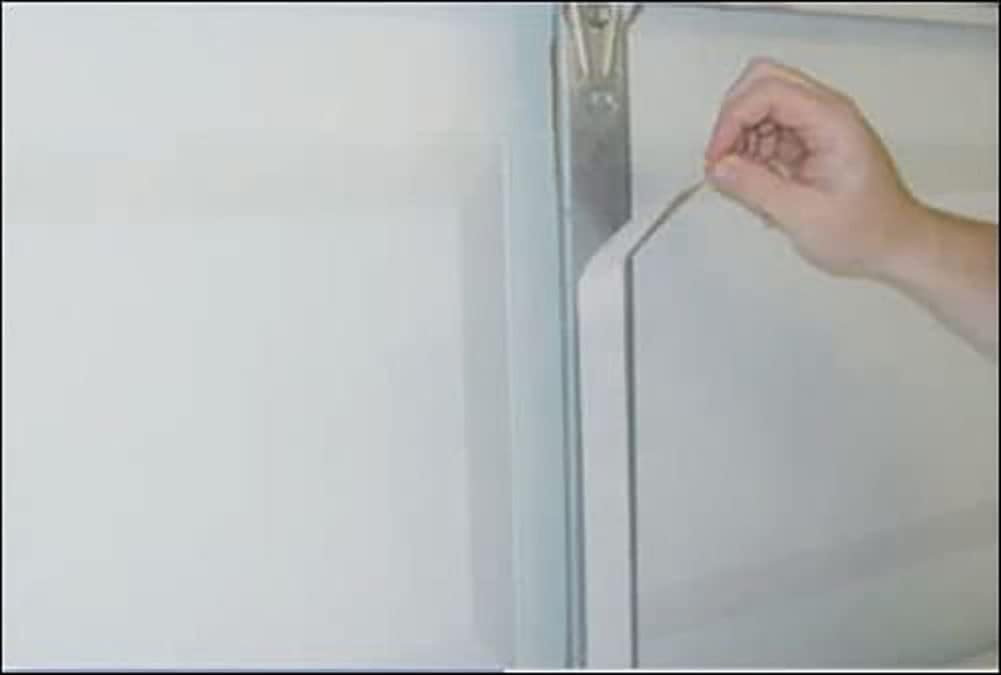 NASA TECH Reflective White Foam Core Garage Door Insulation Kit White Foam Tape Razor Squeegee Instructions (8X8)