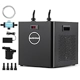 BAOSHISHAN 1/2hp Cold Plunge Chiller, 132gal Water Chiller for Ice Bath with Filter, Hose, Water Pump, Quiet Ice Bath Chiller for Athletes Recovery Cold Therapy Home Use