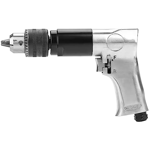 YWBL-WH KP-554 1/2 Pistol Type Pneumatic Drill CW/CCW Air Drill Tool 900rpm Cover