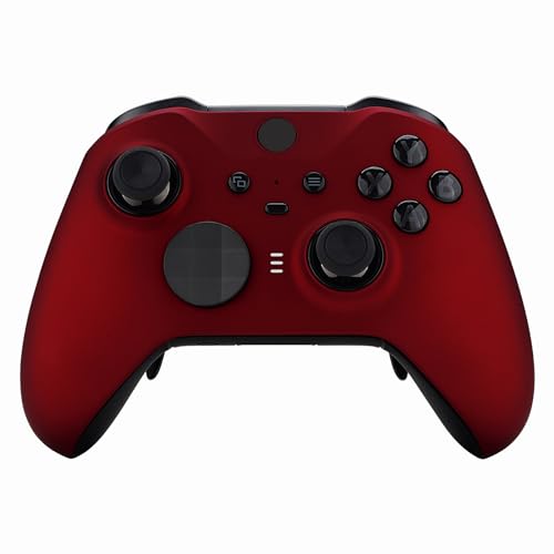 eXtremeRate Coque Avant de Remplacement pour Xbox One Elite Series 2 Manette, Coque Avant Customisé avec Anneaux pour Xbox One Elite Series 2 Manette, Modèle...